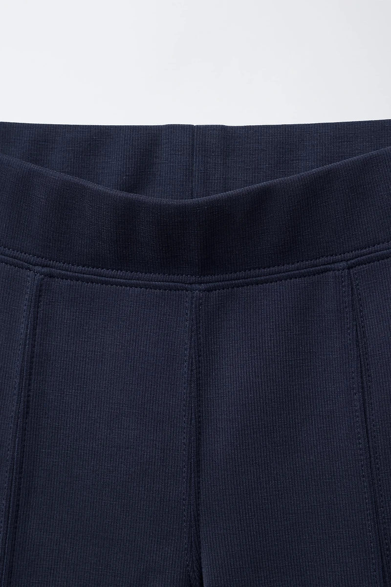 SEAM DETAIL FLARE PANTS