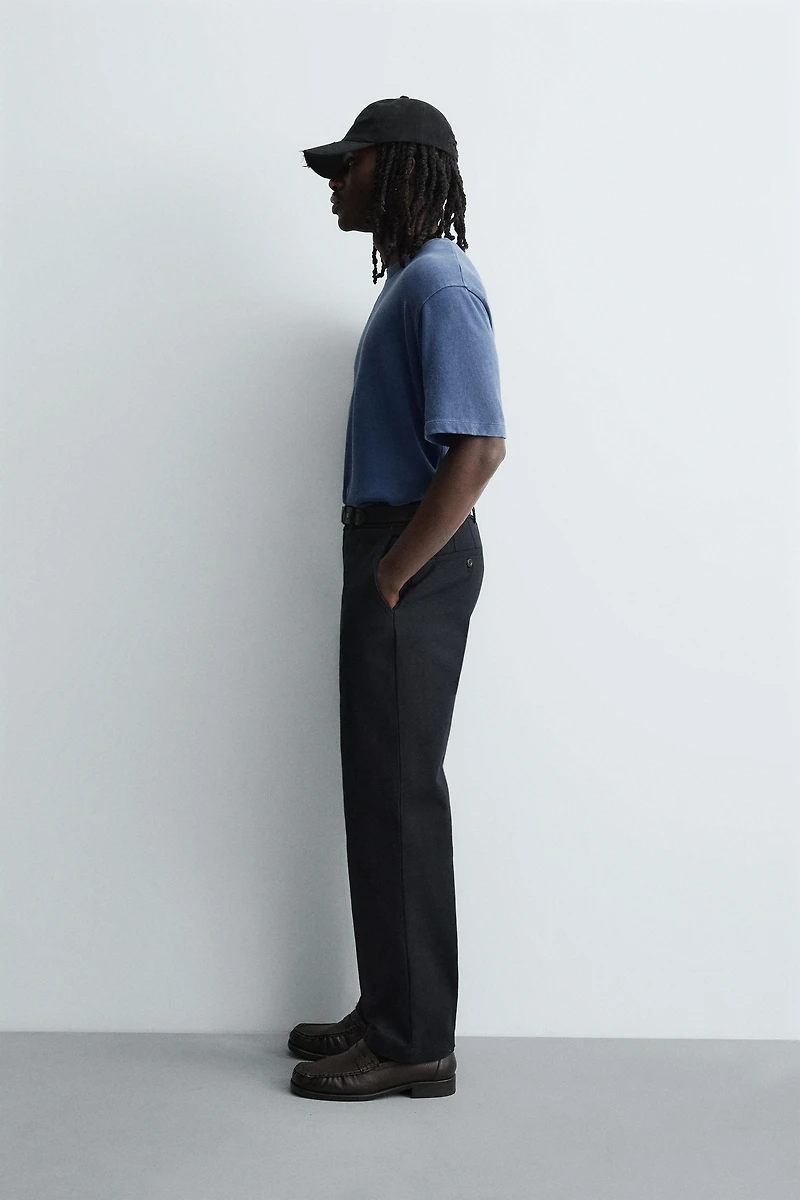 T-SHIRT EN MAILLE COUPE BOXY