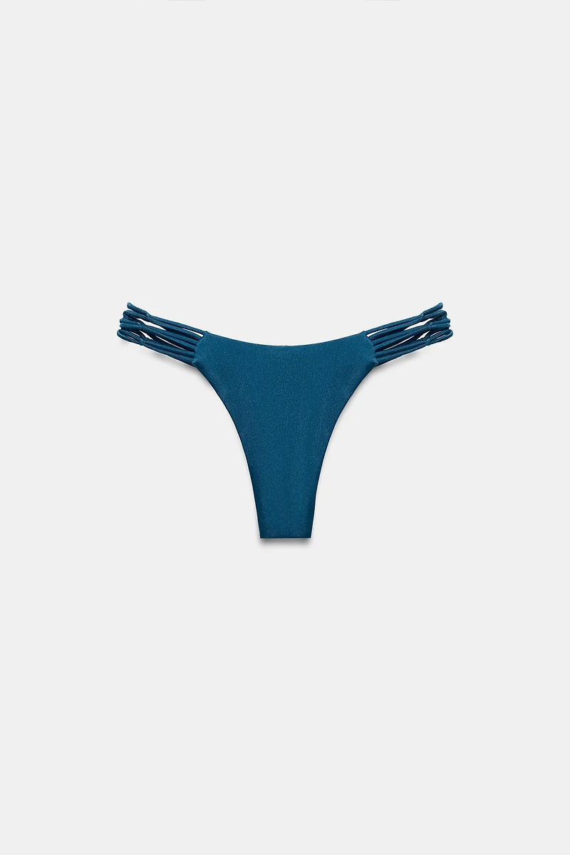 STRAPPY KNOTTED BIKINI BOTTOMS