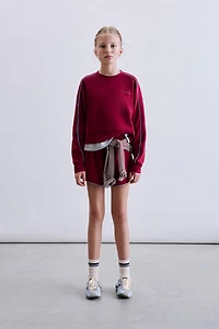 SWEAT SPORTIF AVEC MODAL EN CONTRASTE