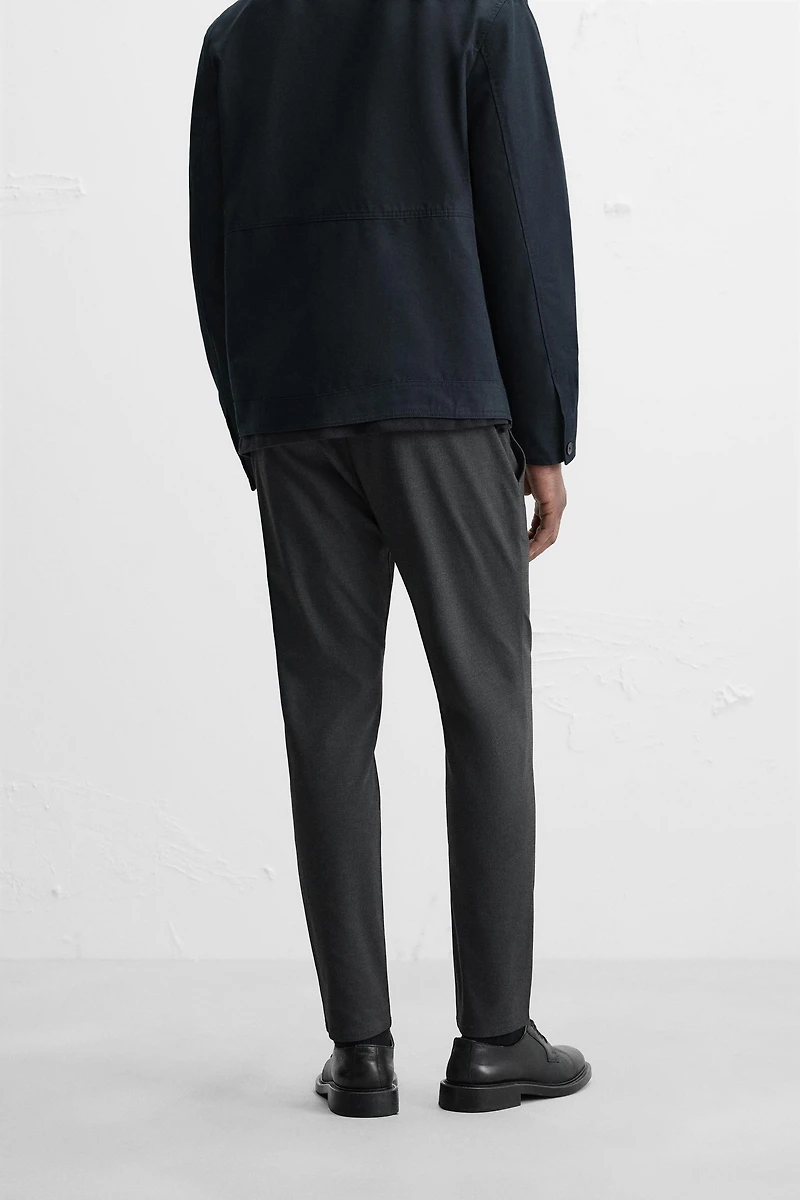 SLIM FIT STRETCH PANTS
