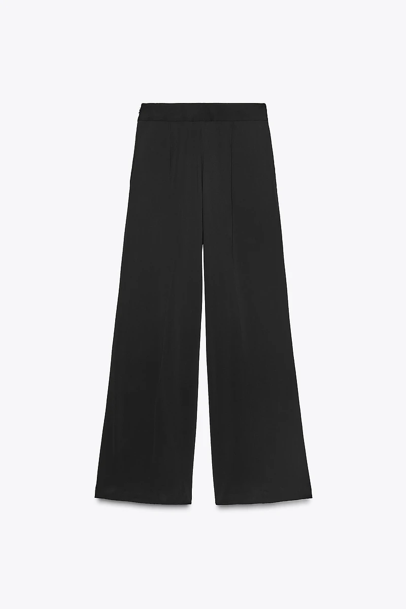 ZW COLLECTION FLOWY PANTS WITH DARTS