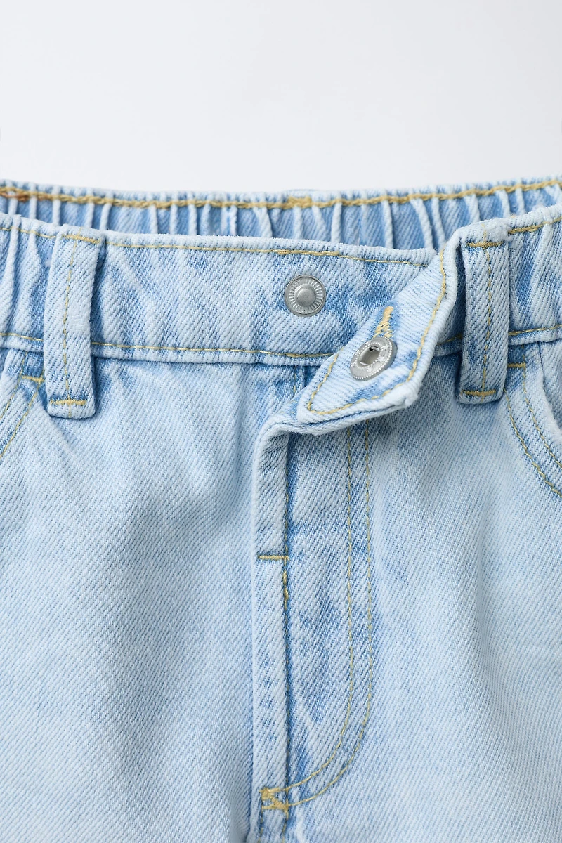 RIPPED LOW BAGGY JEANS