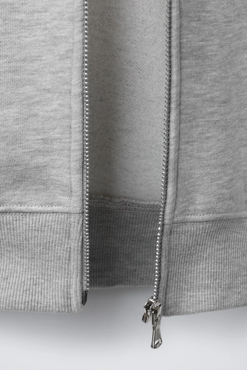 SWEAT BASIQUE ZIPPÉ