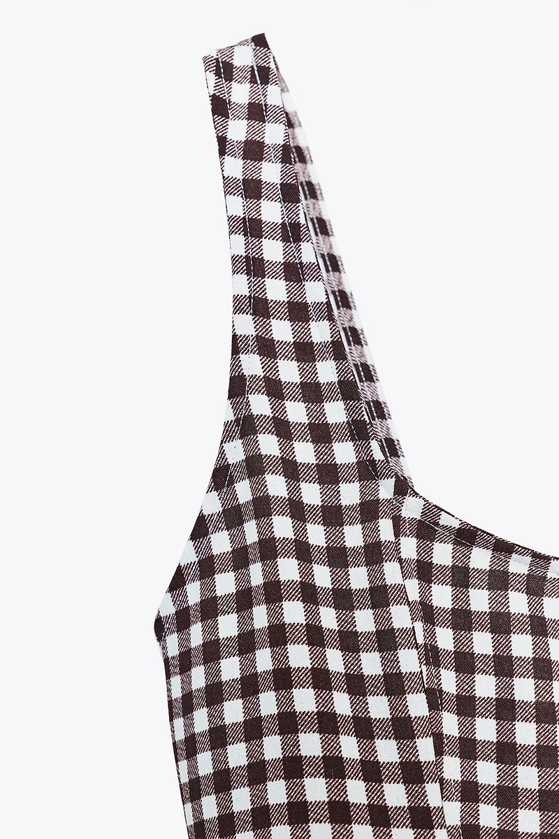 ROBE À CARREAUX VICHY