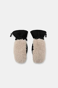 FAUX FUR POLARTEC® MITTENS SKI COLLECTION