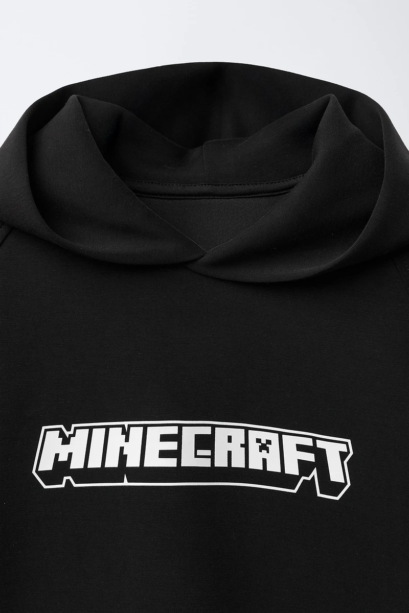 SWEAT À CAPUCHE MINECRAFT © MOJANG AB. ™