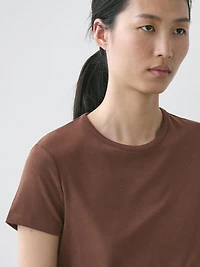 T-shirt à manches courtes en fibre de cellulose