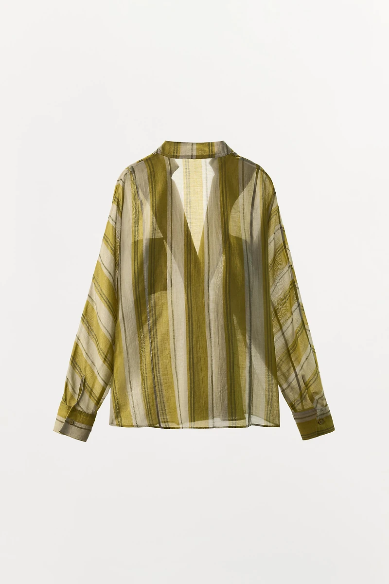 ZW COLLECTION STRIPED SHIRT
