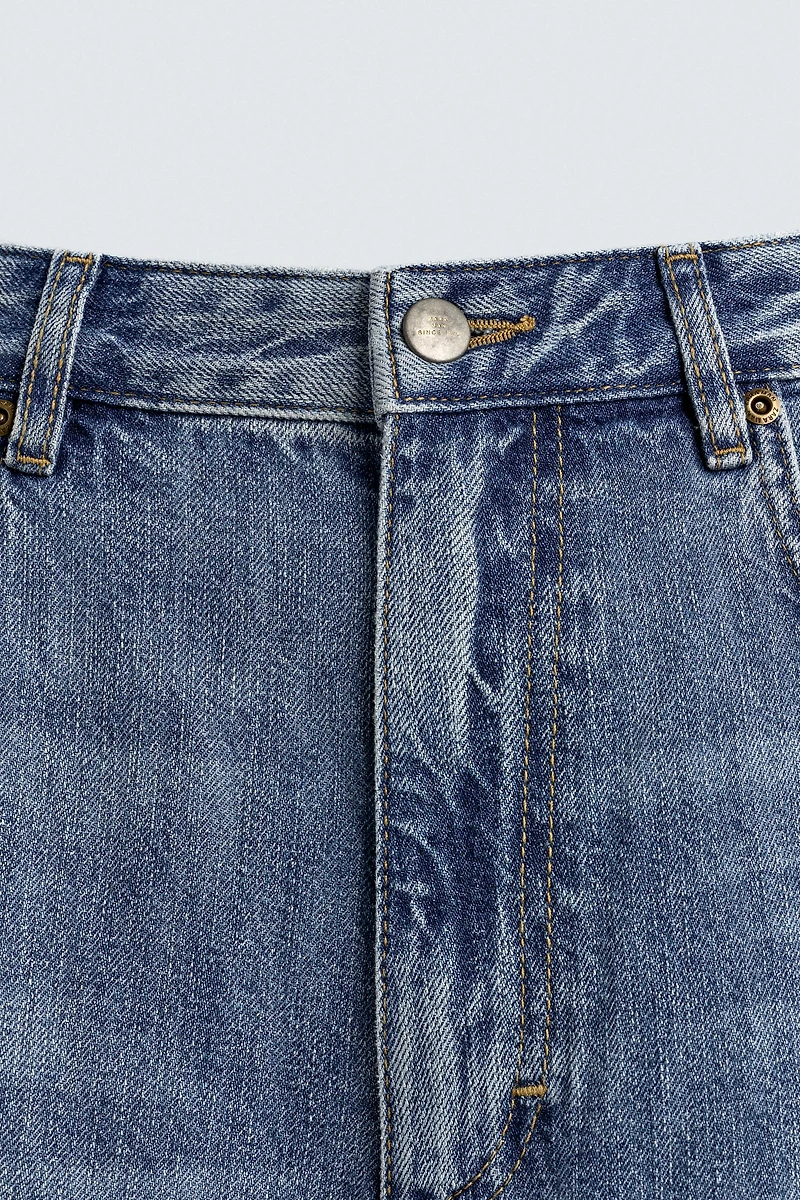 SPLATTERED BAGGY FIT JEANS