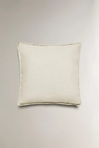 FADED COTTON THROW PILLOW COVER FOR QUILT (180 THREAD COUNT)