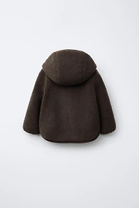 HOODED FLEECE JACKET