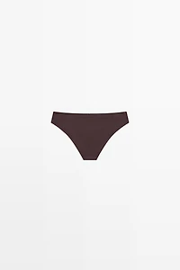 Bikini bottoms with gathered detail