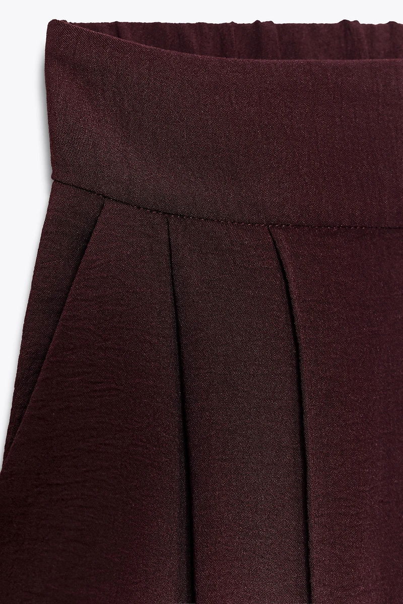 SEAM WIDE LEG PANTS