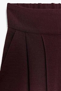 SEAM WIDE LEG PANTS