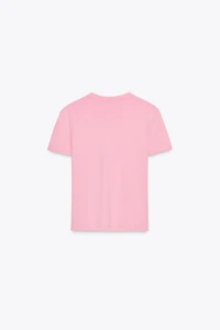 BACK SEAMED T-SHIRT