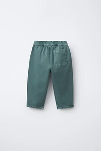 BAGGY TWILL PANTS