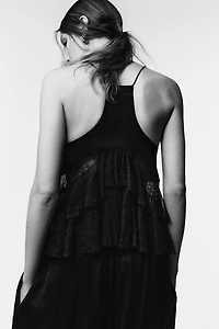 LIMITED EDITION COMBINATION LACE TOP