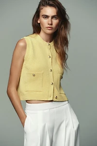 SMOOTH KNIT VEST TOP