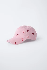 FLOCKED HEARTS CAP