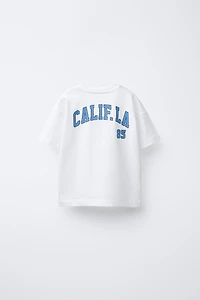 JOGGING TEXT T-SHIRT