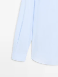 Slim fit 100% cotton shirt