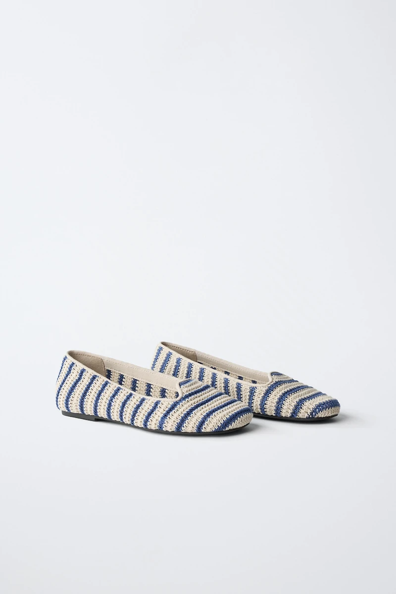 CROCHET BALLET FLATS