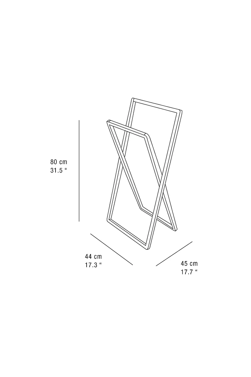 ACACIA WOOD TOWEL RACK