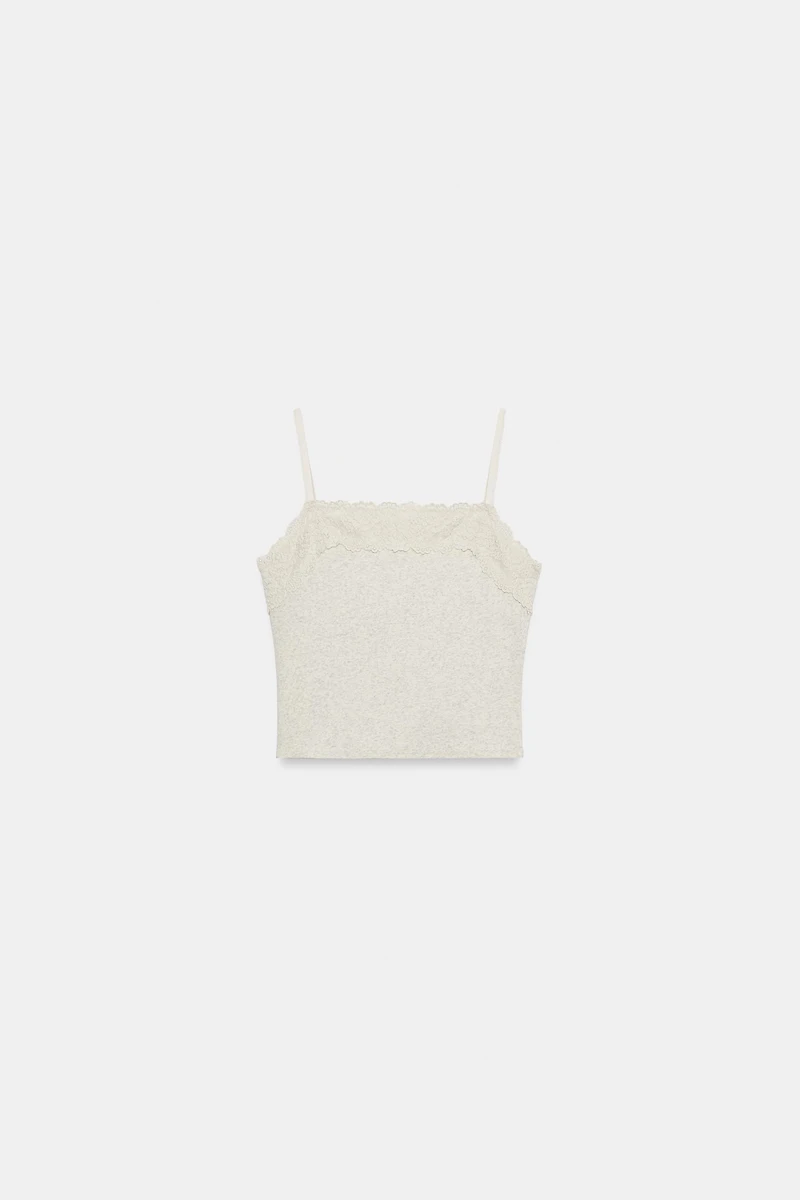 LACE CAMISOLE TOP