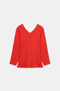 PUFF SLEEVE KNIT JUMPER