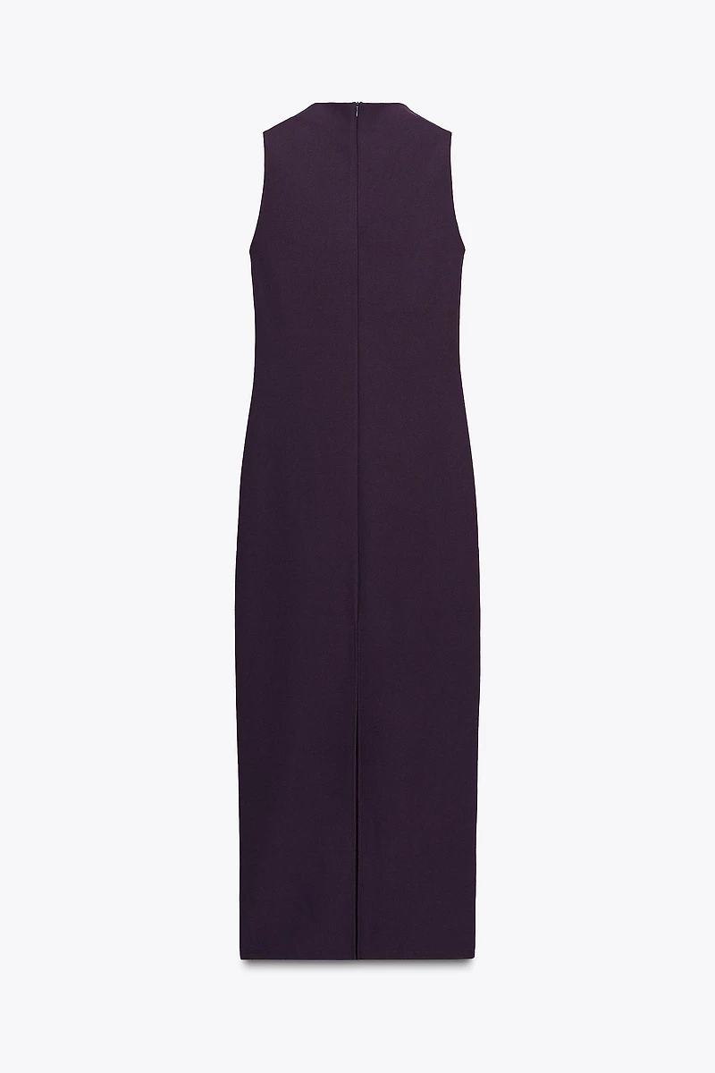 LONG CREPE DRESS