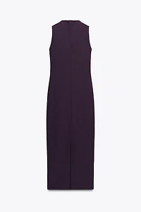 LONG CREPE DRESS