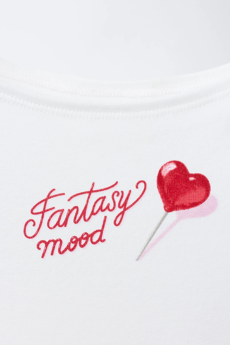 T-SHIRT IMPRIMÉ