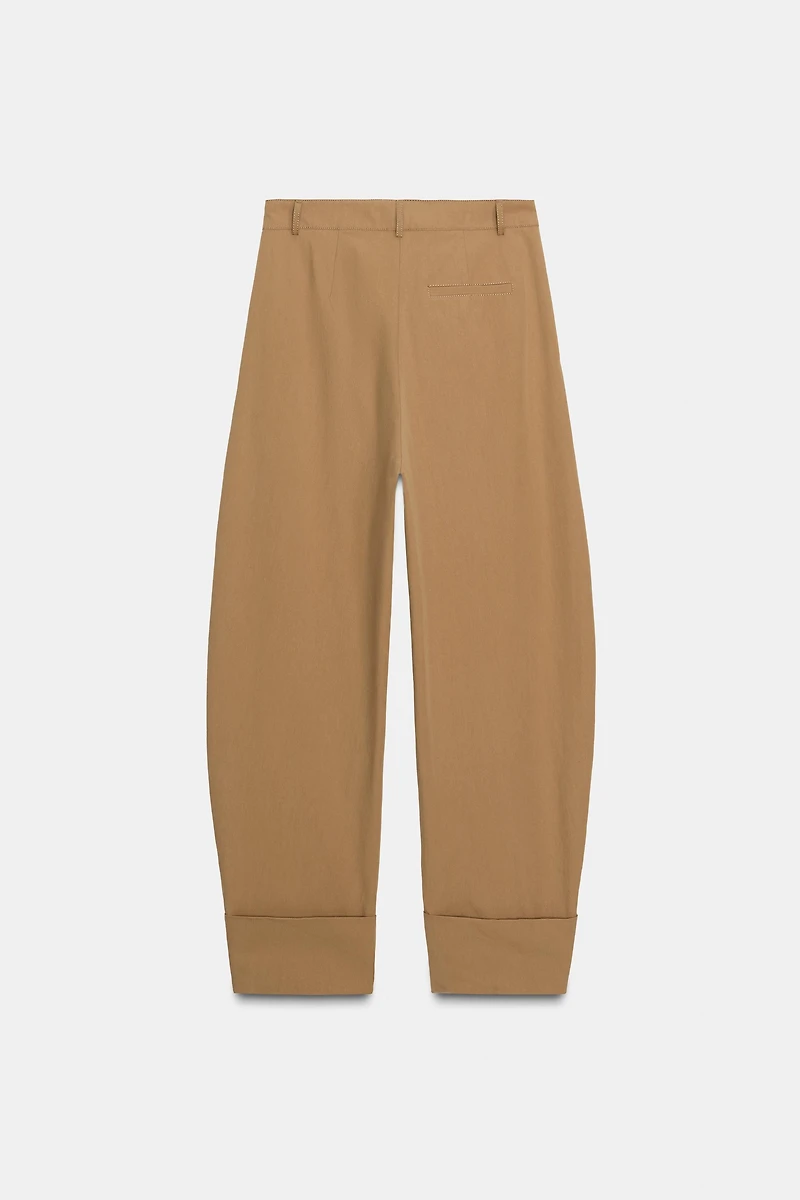 PLEATED CHINO PANTS ZW COLLECTION