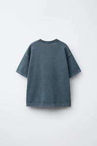 ACID WASH GRAFFITI T-SHIRT