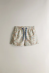 KIDS' FLORAL BEACH SWIMSUIT