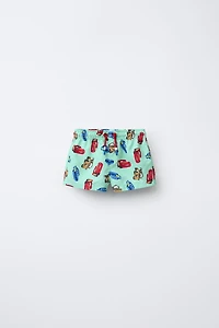2-6 YEARS/ CARS LIGHTNING MCQUEEN SWIM SHORTS © DISNEY