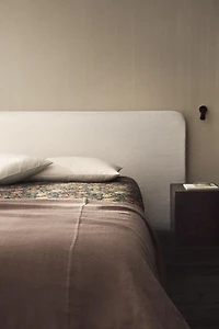 HOUSSE DE COUETTE IMPRIMÉ FLEURS