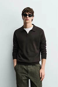 REGULAR FIT KNIT POLO SHIRT
