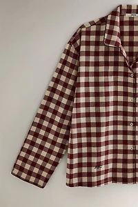 CHRISTMAS GINGHAM SHIRT