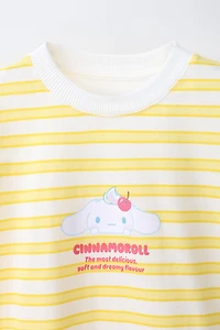 T-SHIRT À RAYURES CINNAMOROLL © SANRIO