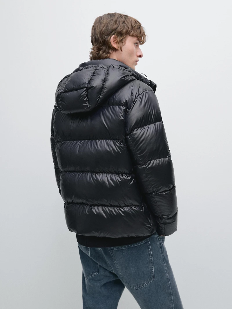 Veste matelassée satinée déperlante