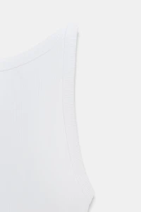 HALTER RIB TOP