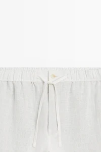 Pantalon jogging 100 % lin