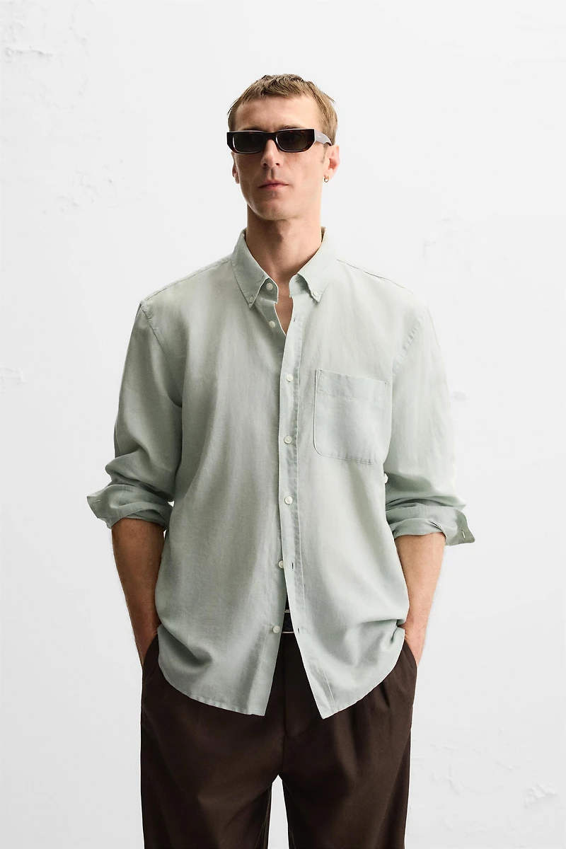 LINEN - COTTON SHIRT