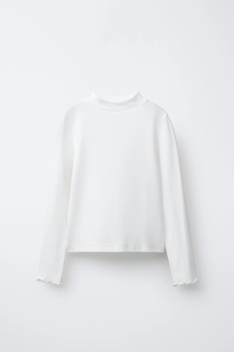 TWO-PACK OF MOCK NECK T-SHIRTS