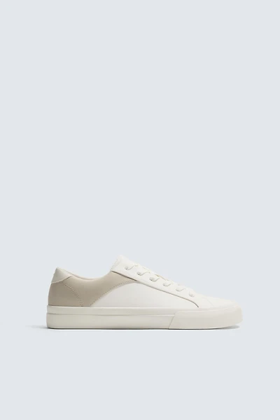 SNEAKERS WITH HEEL DETAIL