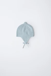 BONNET EN MAILLE PERLÉE