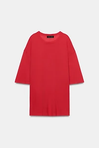 TOP OVERSIZE EN MAILLE