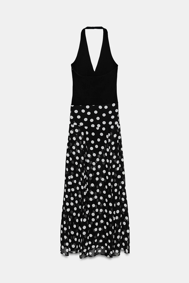 ROBE BIMATIÈRE À POIS
